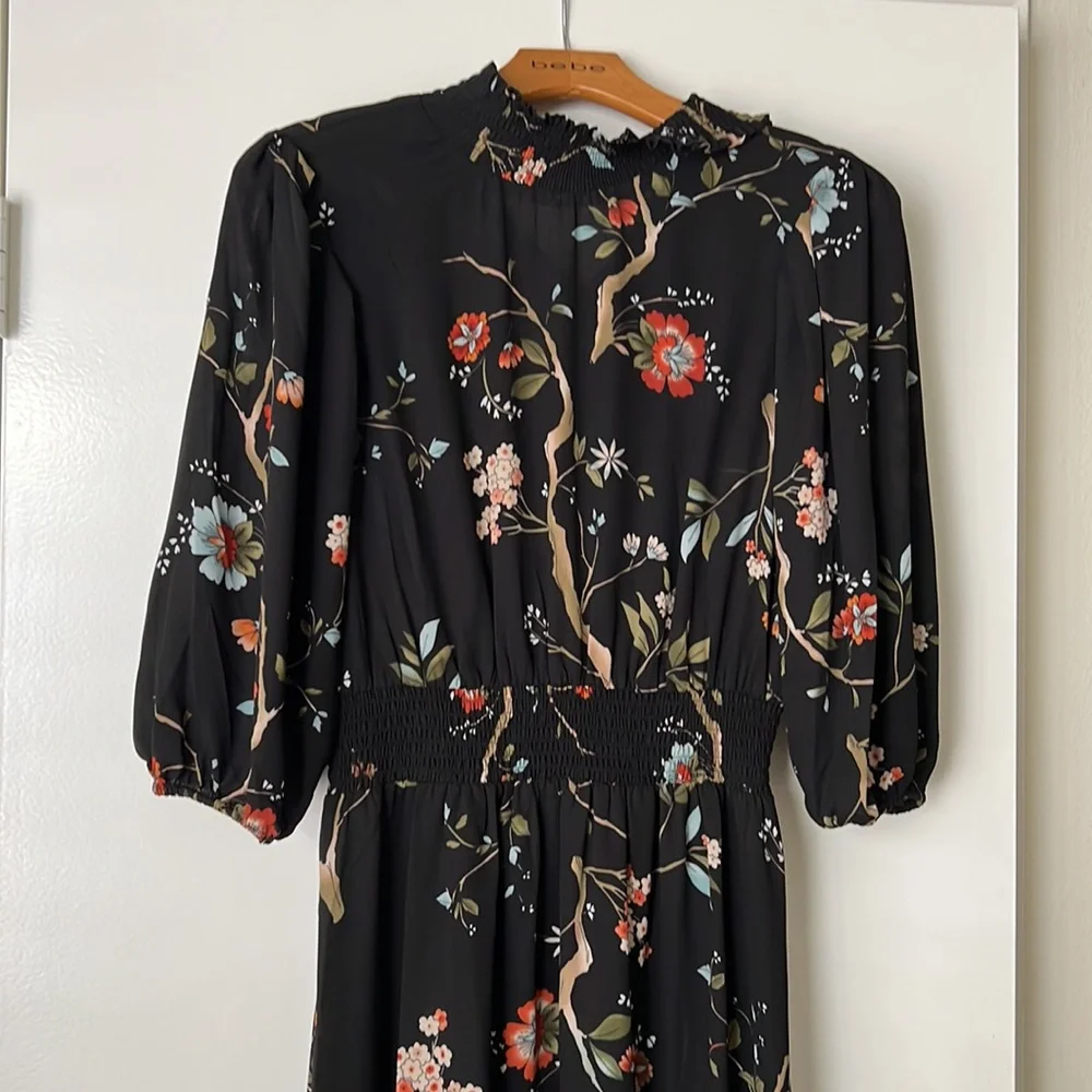 NANETTE LEPORE ♥️ Floral high low Dress SZ 4 with Tags! - Picture 3 of 7
